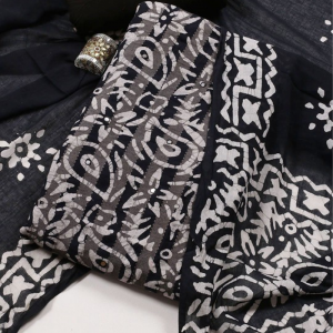 Printed Unstitched Dress Material