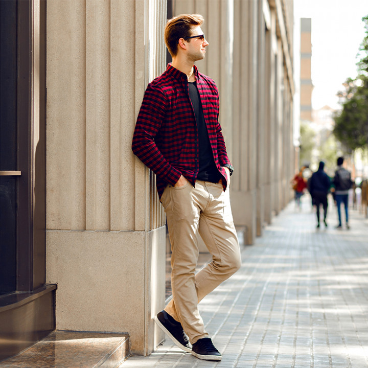 Elevate Your Style with Men's Cream Pants